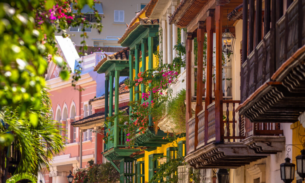 View,Of,The,Colonial,Buildings,And,Architecture,Of,The,Old